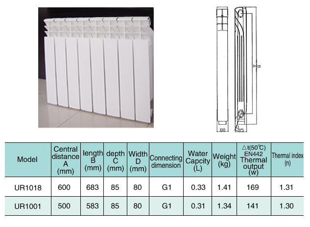  Aluminum Alloy Radiator (Aluminum Alloy Radiator)