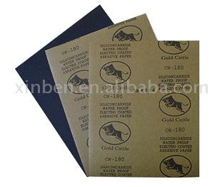  Silicon Carbide Waterproof Abrasive Paper (Карбид кремния Абразивный водонепроницаемая бумага)