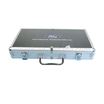  Aluminum Case with Printed Transparent Lid (Алюминиевый кейс с прозрачной крышкой Печатный)