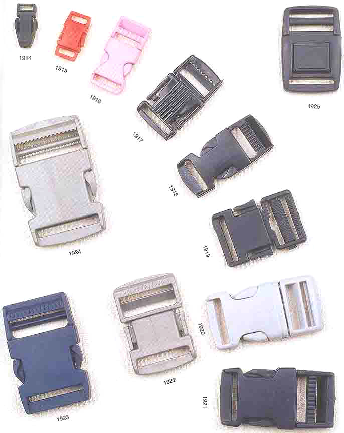  Plastic Buckles (Plastik Schnallen)