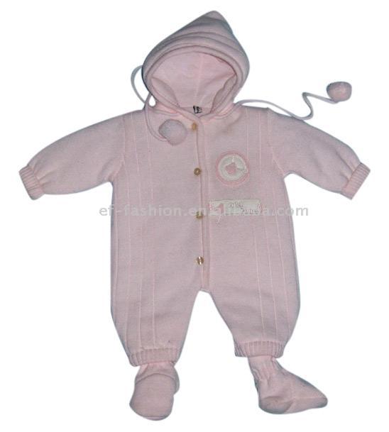  Baby Knitted Overall (Baby tricoté Général)