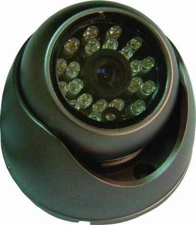 1/3-inch Sony Super HAD CCD Color IR Dome Camera with 18 LEDs, 420TVL (1/3-дюймовый Sony Super HAD CCD цвета ИК купольная камера с 18 светодиодов, 420TVL)