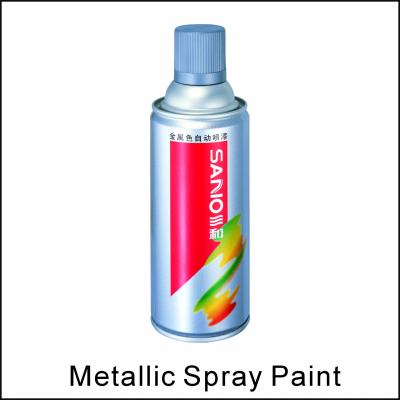 metallic spray paint