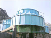 Round Counterrent Cooling Tower (Round Counterrent Tour de refroidissement)