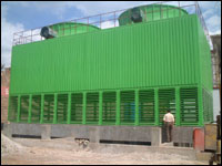 Square Countercurrent Cooling Tower (Square Gegenstrom Kühlturm)