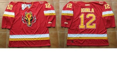 Calgary Flames Iginla Hockey Jersey