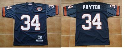 Chicago Bears Walter Payton Football Throwback Jersey