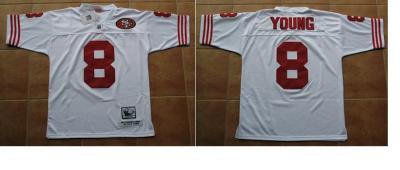 San Francisco 49ers Steve Young Football Throwback Jersey