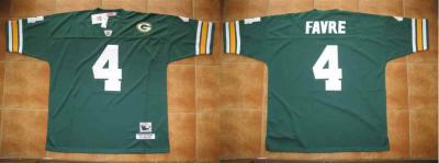 Green Bay Packers Brett Favre Throwback Football Jersey