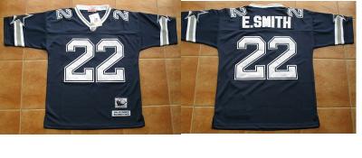 Dallas Cowboys Emmit Smith Football Throwback Jersey