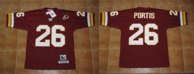 Washington Redskins Clinton Portis Football Throwback Jersey