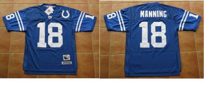 Indianapolis Colts Peyton Manning Football Throwback Jersey