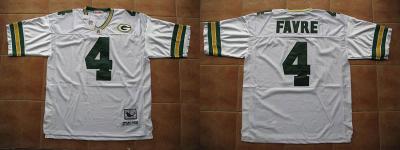 Green Bay Packers Brett Favre Throwback Football Jersey
