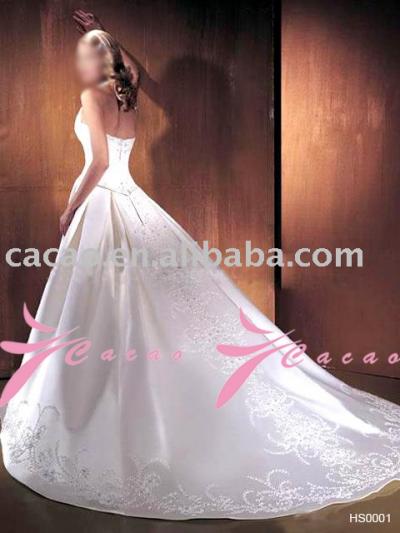 bridal dress (robe de mariée)