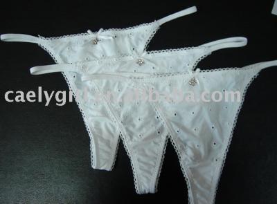 ladies thong with embroidery pattern (дамами стринги с вышивкой модель)