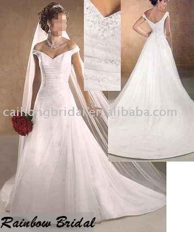 wedding dress, evening gown, formal ball gown (wedding dress, evening gown, formal ball gown)