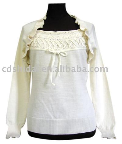 Damen Pullover Seide " (Damen Pullover Seide ")