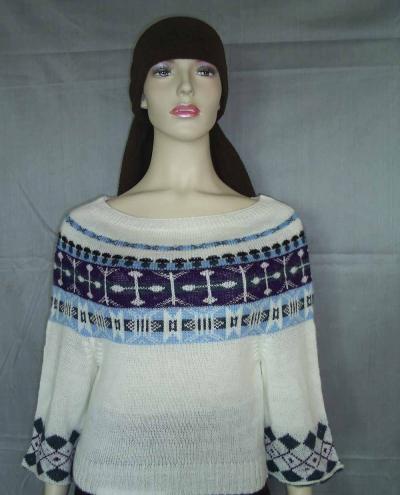 knitted sweater (knitted sweater)