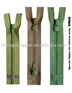 woven zipper (tissés à glissière)