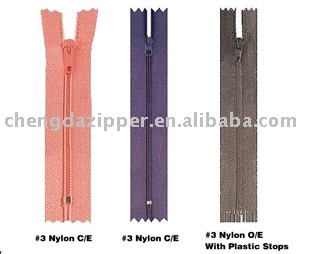 nylon zipper (NYLON ZIPPER)