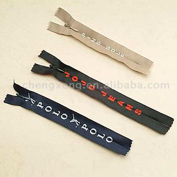 Zipper Labels
