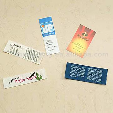 Printed Labels