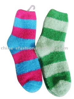 lady fleecy sock LQ0806 (lady fleecy sock LQ0806)