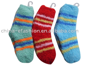 kid fleecy sock LQ0807 (kid fleecy sock LQ0807)