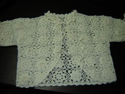 crochet girls sweater
