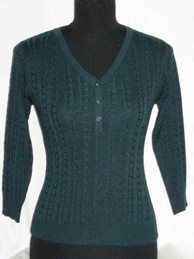 Ladies` V/N Sweater (Ladies` V/N Sweater)