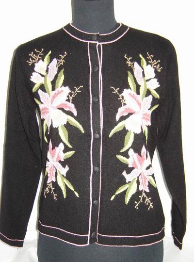 Ladies` Intersia Cashmere Cardigan (Ladies` Intersia Cashmere Cardigan)