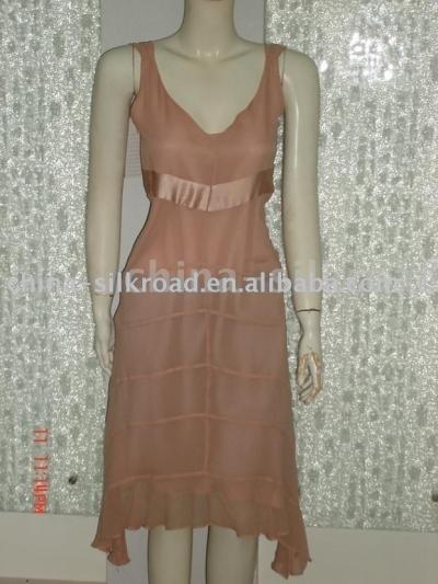 silk dress