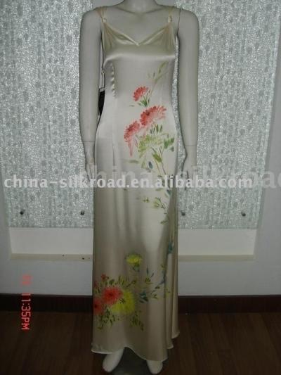 silk dress