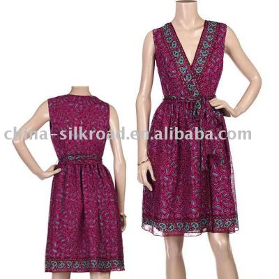 silk dress