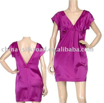 silk dress