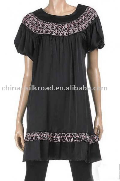 silk dress