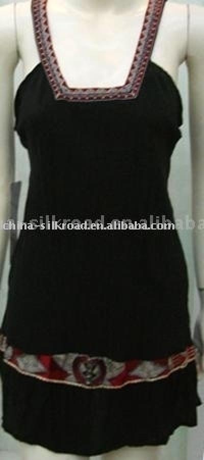 Crepe De Chine Dress