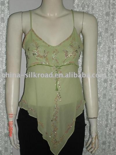 silk top (шелковый)