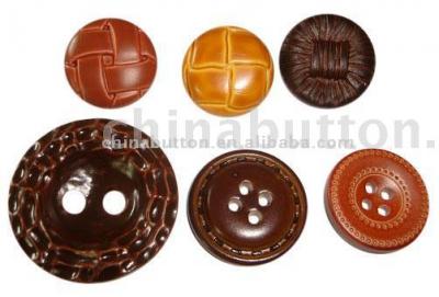 Imitation Leather Buttons (Boutons imitation cuir)