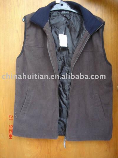 men`s corduroy gilet (men`s corduroy gilet)