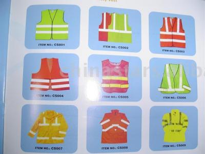 reflective safety work wear (réfléchissante de sécurité au travail d`usure)