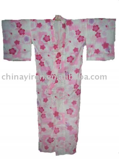 kimono bathrobe (kimono bathrobe)