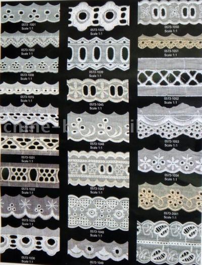 embroidered lace(TC Cloth and 100%cotton) (embroidered lace(TC Cloth and 100%cotton))