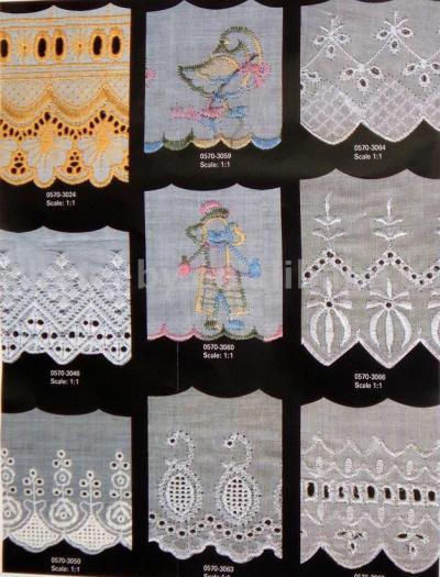 embroidered lace(TC and100%Cotton) (embroidered lace(TC and100%Cotton))