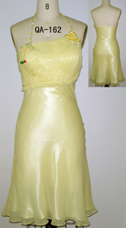 QA162yellow dress (QA162yellow dress)