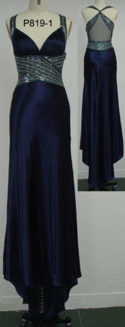 Women`s pop dresses P819-1blue (Женские платья P819 поп Blue)