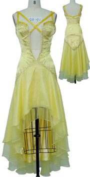 Evening Dress QA-172 yellow (Evening Dress QA-172 yellow)