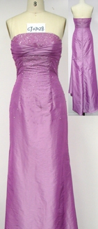 lady`s silky dress CJ07028(purple)