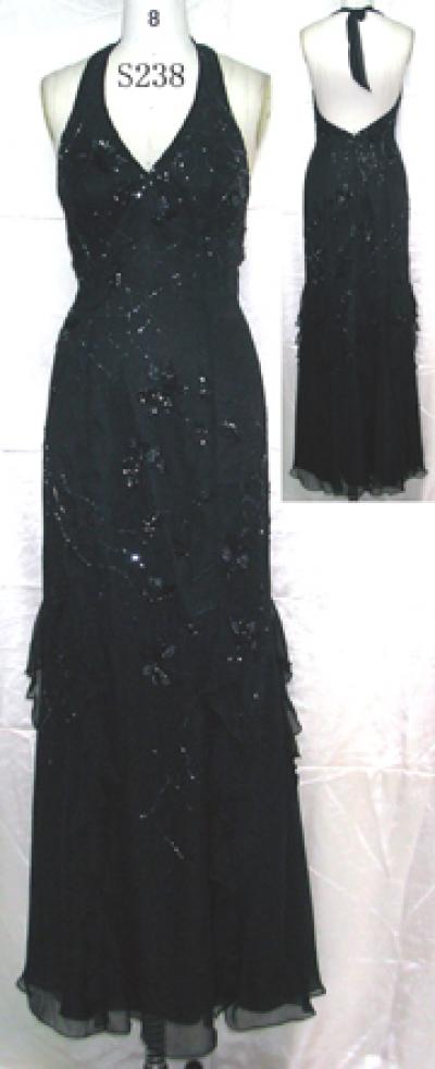 S238(black). evening dress (S238(black). evening dress)