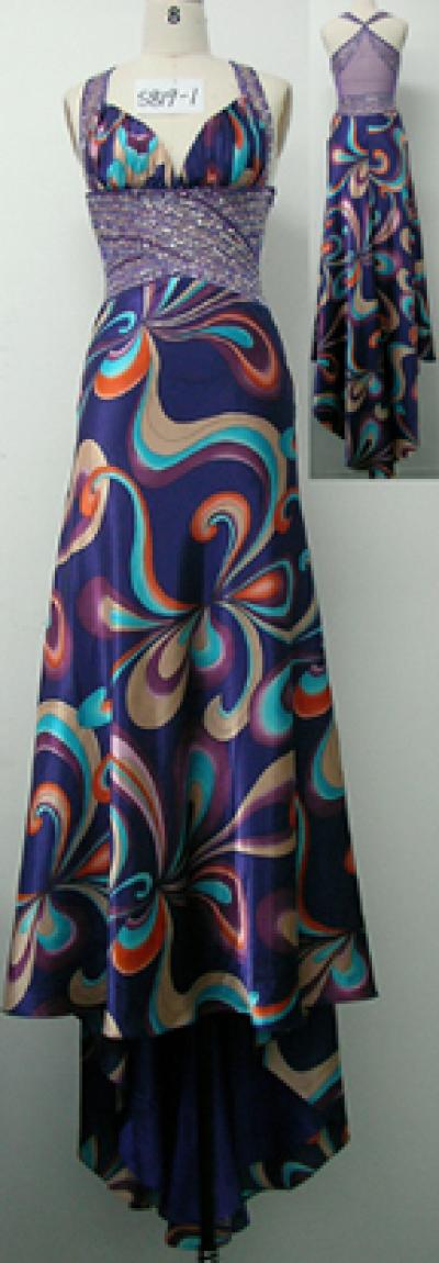 evening skirts, S819-1 purple dress (soir, jupes, S819-1 Robe pourpre)